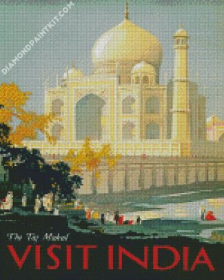 India The Taj Mahal diamond painting