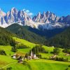 Italy Dolomites Mountains diamond painting