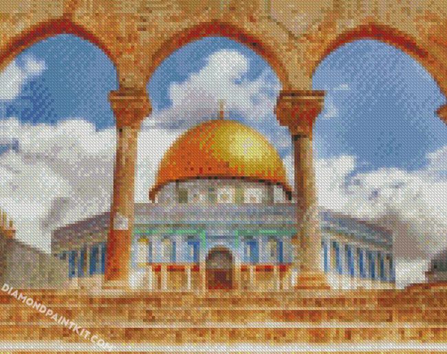 Jerusalem Dome Of The rock diamond paintings