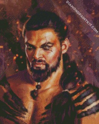Khal Drogo Illustration diamond painting