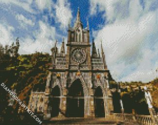 Las Lajas Sanctuary Columbia 2 diamond painting