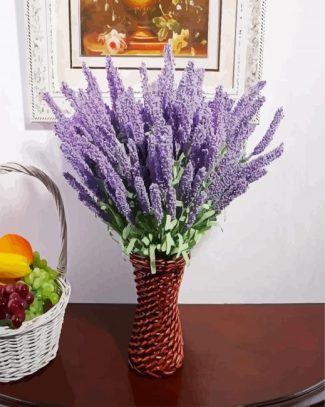Lavender Vase diamond painting