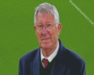 Legendary Manchester United Boss Sir Alex Ferguson diamond painting