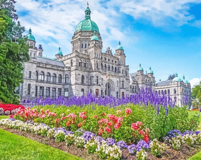 Legislative Assembly of British Columbia diamond painting