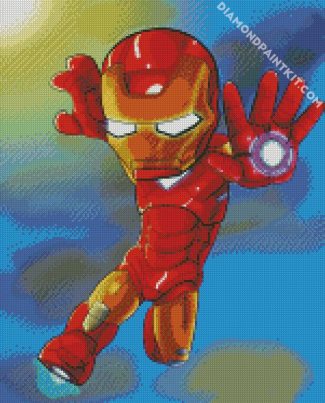 Little Iron Man diamond painting