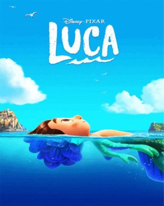 Luca Animated Movie diamond painting