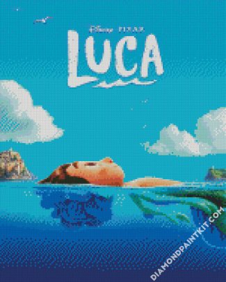 Luca Animated Movie diamond painting