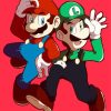 Luigi And Mario Brothers diamond painting