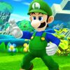 Luigi Mario Game diamond painting