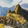 Machu Picchu Mountain diamond painting