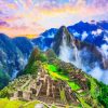 Machu Picchu Peru diamond painting