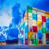 Malaga Colorful Cube diamond painting