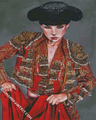 Matador Woman diamond paintings