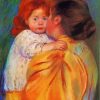 Maternal Kiss Mary Cassat diamond painting