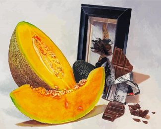 Melon And Chhocolate diamond painting