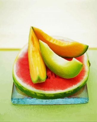 Melons Fruit diamond painting