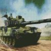 Military Battle Tank diamond painting