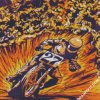 Motorcycle Race diamond painting
