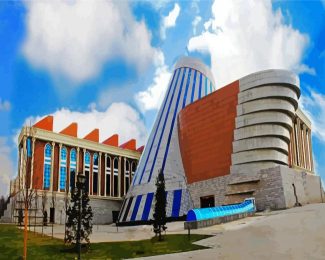 National Museum of Tajikistan diamond painting