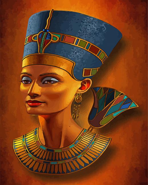 Nefertiti Egyptian Queen diamond painting