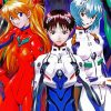 Neon Genesis Evangelion anime diamond painting