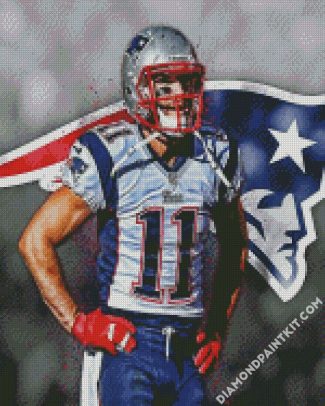 New England Patriots Player diamond painting