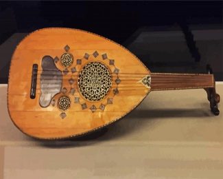 Oud Musical Instrument diamond painting