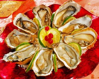 Oyster And Limes diamond painting