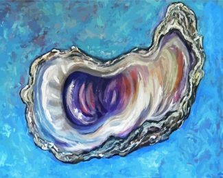 Oyster Shell Art diamond painting