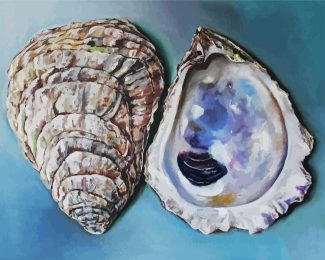 Oyster Shells diamond painting