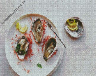 Oyster Meal diamond painting