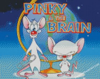 Pinky And Brain diamond paintings
