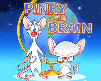 Pinky And Brain diamond painting