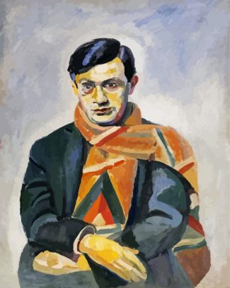 Portrait Of Tristan Tzara Robert Delaunay diamond painting