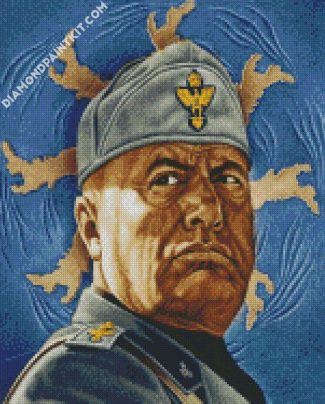 Prime Minister Of Italy Benito Mussolini diamond paintings