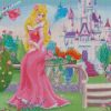 Princess Aurora In Garden diamond paintings