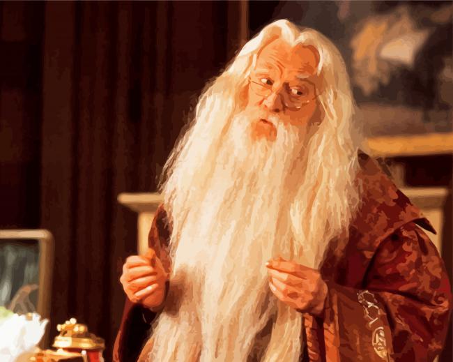 Professor Dumbledore from harry potter diamond painting