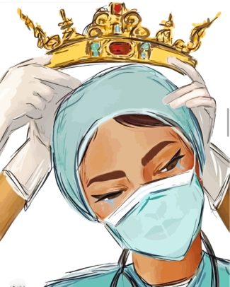 Queen Nurse diamond painting