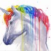 Rainbow Unicorn diamond painting