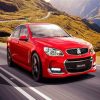 Red Holden Car diamond painting
