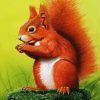 Red Squirrel diamond painting