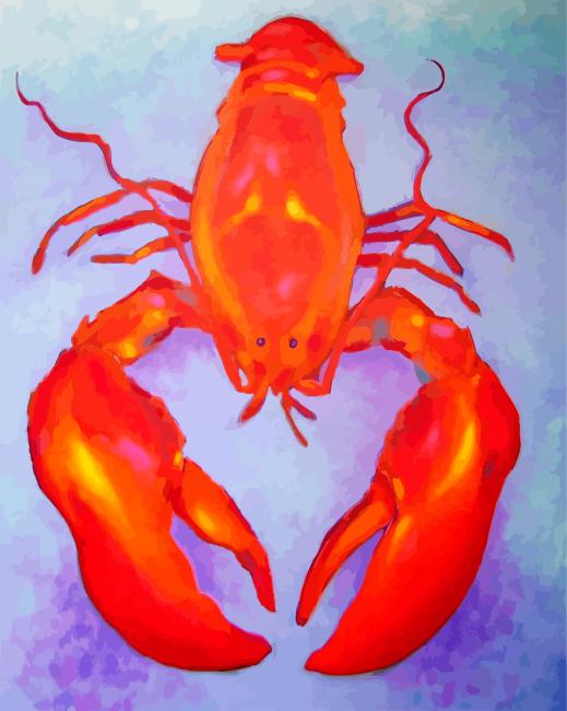 Red Lobster diamond painting