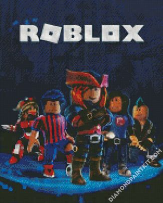 Roblox Video Game diamond painting
