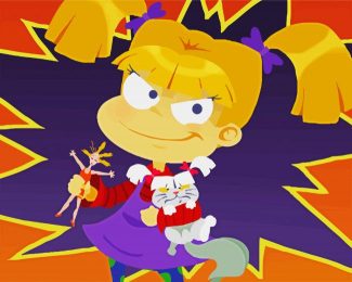 Rugrats Angelica Pickles diamond painting