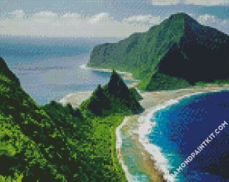 Samoa Seascape diamond painting