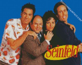 Seinfeld Cast diamond painting