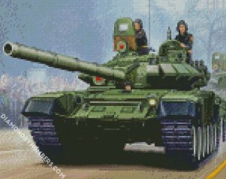 Soldier In Tank diamond painting
