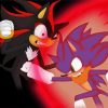 Sonic And Shadow diamond painting