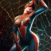 Spider Girl diamond painting