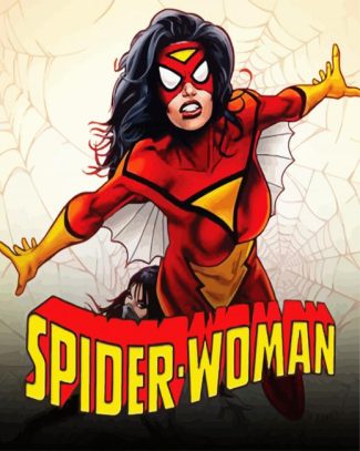 Spider Woman Poster diamond painting